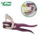 Livestock Ear Tag Applicator Purple Animal Metal Identification Tagger Plier