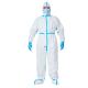 ISO 13688 EN14126 PPE White Protective Coverall Suit  185cm
