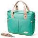 Women Pure Color Insulated Lunch Box With Detachable Shoulder Strap