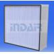 Extruded Aluminum Frame HEPA Air Filter High Performance Super Fine Glass Fiber