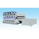 Semi Auto Carton Box Manufacturing Machine / Flexo Printer Slotter Machine Chain Feeder