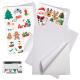 Self Adhesive Sticker 90gsm Glossy Paper Label Materials For Inkjet Printing