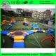 New Giant Inflatable Water Park Games With TUV Certificate / Inflatable Wipeout Course For Sale
