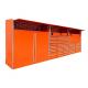 96 Inch Orange Pink Tool Box Roller Cabinet Supply Tool Holder Mobile Cabinet Suppliers