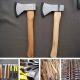 600g A613 Carbon Steel Hickory Wood Handle Hand Working Hatchet in Hand Tools (XL-0135)