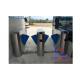 Half Height Portable Security Turnstile Gate Lock 304 SS With Rfid Coins