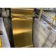 Champagne Titanium SUS304 Stainless Steel Sheets hot rolled