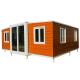 Steel Structure Detachable Easy Folding Mobile Villa Prefab Expandable House 3 Bedroom With Kitchen