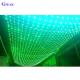 p30 p40 p50 p60 full color video wall transparent led mesh display for the advertising