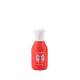 Red Frosted Toner Serum 200ml PET Packaging Bottle With Flower Cap