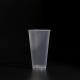 Flat Lid Food Grade 500ml Plastic Cups FDA Certified and Customizable