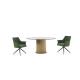 Home Furniture Tempered Glass Top Dining Room Table Set Modern Design Dining Table With Chairs