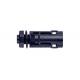 IP68 Waterproof Male Pin 1500V PV Solar Connectors High Voltage
