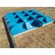 Agricultural Irrigation Cast Iron Sluice Gates Low Pressure Wall Mounted Sluice Gate