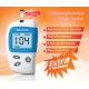 Rapid Result Accurate Diabetes Glucose Meter With 24 Months Expiry Date