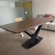 Hot sale high quality dining table sets modern new arrival 6 person wooden top dining room table sets