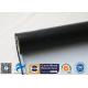 1 Side Black Silicone Coated Fiberglass Fabric Fireproof Cooler Insulation Material