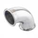 Casting Sanitary Stainless Steel 304 316L Tri-Clamp Quick Install and Weld Elbow 90 Degree Pipe Fitting