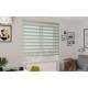 Intelligent Electric Zebra Blind Curtain Waterproof For Home Office