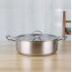 24cm Hot Pot Cookware Soup Stock SS201 Cooking Pot With Glass Lid