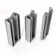Cameroon Anodized Silver Mat Aluminum Extrusion Profiles 2.0mm For Swing Doors