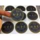 Black Masking Printable Label Stickers / Self Adhesive Stickers CMYK Printing