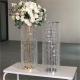 ZT-123 Wedding supplies crystal flower stand for wedding table centerpieces