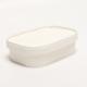 Lightweight Square Paper Bowl Takeout Disposable Food Container With Lids