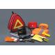 16 pcs auto emergency kit ,with air compressor ,trailer rope ,raincoat  ,gloves