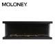 60inch 1520mm Multi Sided Electric Fireplace Home Decoration Black Frame