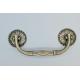 Compact Funeral Casket Handles ZH05 14cm Hole Distance With Screw Rod