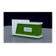 White And Green Retail Checkout Counter Freestanding Movable For Shopping Mall