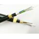 OEM Non Metal Central Loose Tube ADSS Fiber Optic Cable Strong Anti Pull Performance