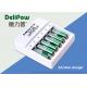 6 Slots Aa/Aaa Rechargeable Battery Charger For High Temperature Battery 