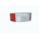 White And Red Color Dot C2 Reflective Tape Waterproof PET Material For Truck