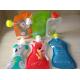 Colorful Baby Food Spout Pouch Packaging With Zipper Reclosable