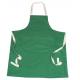 Waterproof Green Artist Painting Smock Art Aprons For Art Teachers Eco - Friendly