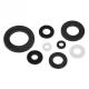 High Percisison CNC Black M6 PTFE Flat Washers 8mm Od 4mm Id