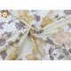 Colour Printed Flower Tricot Mattress Fabric Custom Knitted Anti Sensitive