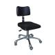 Height adjustable PU leather antistatic cleanroom esd chair