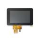 800x480 LCD Display With CTP(FT5336) 12 O'clock 12LEDs TN 5.0 inch TFT LCD