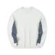 Embroidered Blank Oversized Sweatshirts 100% Cotton Plain Dyed