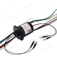 Low temperature integrate FORJs slip ring with Ethernet & fiber optic rotary joint