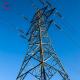 33kv Overhead Electric Transmission Tower Q345b Galvanized Lattice