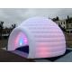 3m 4m 5m Oxford Cloth White With LED Light Use Blow Up Inflatable Igloo Dome Tent For Party Event