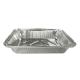 Plastic Type Aluminum Foil Disposable Rectangular Fast Food Takeaway Container for BBQ