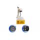 Yellow Mini Portable UV Laser Marking Machine 5W For Marking EVA And Placstic