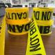 PE Finish Agriculture Warning Tape Non Adhesive Barrier Caution Barricade Tape