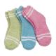 Aloe Infused SPA Socks polyester plush therapy spa sock stripe pattern