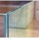 Building Laminated Tempered Glass Safety Low Iron Polished Edged Toughened / Reflective / Frosted Glass